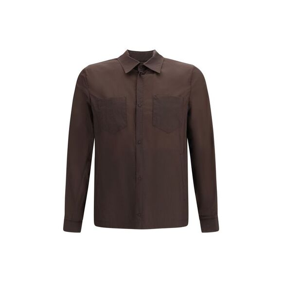 Herno Brown Polyamide Men's Shirt